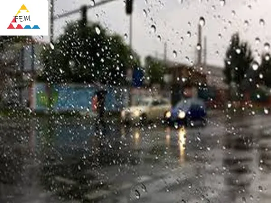  Pluies légères dans certaines parties de la ville
