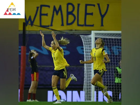  Naiset's Euro 2022: Sweden set up SF clash against England after 1-0 win over Belgium